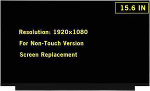 GBOLE 15.6" New Screen Replacement for Dell Inspiron 3501 PN 0N39X1 FHD 1920x1080 30Pin Non-Touch LED LCD Display Screen Panel