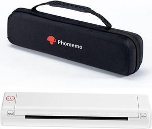 Phomemo Portable Printers Wireless for Travel with M08F Bag, Thermal Tattoo Stencil Printer for Office, Home, Business, M08F-Letter Bluetooth Compact Printer for 8.5" X 11" Size