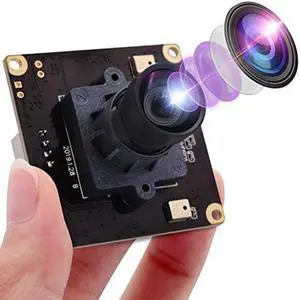 Hotpet 4K Webcam Mini USB Camera with 100 Degree,Ultra HD 2160P Web Camera with Sony IMX317 Sensor Minicam Aluminum Case Webcamera UVC Support,Plug&Play for Windows,Android,Mac,Linux Web Cams