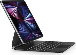 SODI Magnetic Keyboard Case for iPad Pro 12.9 inch (3rd/ 4th/5th/ 6th Gen), Magic iPad-Compatible Keyboard Case with Multi-Touch Trackpad, Backlit Wireless Keyboard, Easy-Set Floating Cantilever Stand