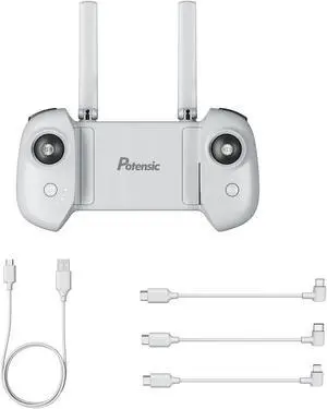 Potensic Remote Controller for ATOM SE GPS Drone, Lightweight with 1 USB Charging Cable and 3 OTG Cables