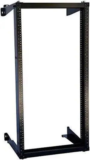 RAISING ELECTRONICS 22U Wall Mount Open Frame 19inch Server Equipment Rack Threaded 15 inch Depth Black (22U)