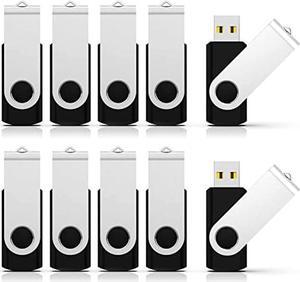 RAOYI 50 Pack 4GB USB Flash Drive, USB 2.0 Memory Stick Bulk Thumb Drives Pen Drive Zip Drive Bundle-Black