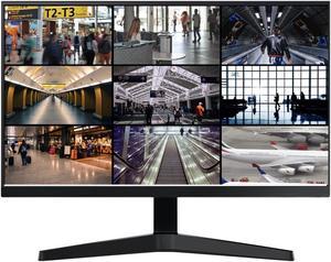 Real HD Security Camera Monitor Screen, 22 Inch 1080P Thin LED PC Monitor with HDMI VGA Built in Speaker Compatible with CCTV Security DVR NVR