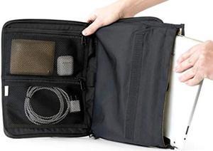 Mission Darkness Mojave Faraday Tablet Bag // Multi-Functional Travel Case with Accessory Pockets and Built-in Faraday Sleeve // Signal-Blocking, Anti-Tracking, Anti-Hacking, Anti-Spying Faraday Cage