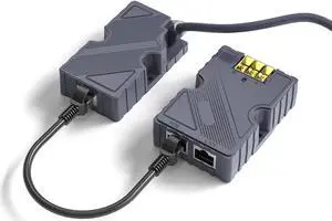 MSAFF Starlink Dishy Cable Adapter to RJ45 + 150W GigE Passive PoE Injector for Starlink - Star Link Dishy V2 to PoE Injector