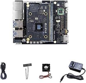 youyeetoo Licheepi 4A RISC-V Single Board Computer - RISC-V Laptop CPU TH1520 @ 2.0 GHz - 4 Tops @ INT8 (1GHz)- 8GB/16GB RAM- 32GB/128GB eMMC (Pi 4A 8+32GB)