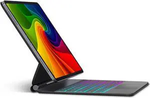 Magic Keyboard Case for iPad Air 11 inch (M3 2025, M2 2024) & iPad Pro 11 Inch (4th/3rd/2nd/1st Gen), iPad Air 5th/4th Generation Case with Keyboard, Floating Cantilever Stand, Multi-Touch Trackpad