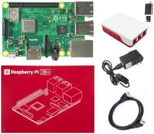 VESAOIR Raspberry Pi 3 Model B+ Starter Kit,Micro Computer Board BCM2837 64bit ARMv8 Processor 1.2GHz, 1GB RAM, BCM43143 WiFi on Board, Bluetooth Low Energy