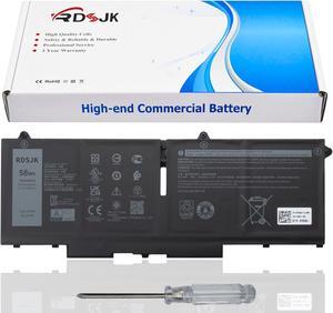 07KRV H4PVC Laptop Battery for Dell Latitude 5330 5430 5530 Precision 3570 P104F P104F005 P104F006 P137G P137G004 P137G005 P137G006 Series M69D0 0H4PVC O7KRV Y86WG 0Y86WG 78FWY 078FWY 4FVJG 15.2V 58Wh