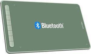 XPPen Deco LW Wireless Drawing Tablet- 10x6 Bluetooth Graphic Tablet with Battery-Free X3 Digital Stylus Wireless Drawing PAD Compatible with Chrome, Windows 11, Linux, Mac, and Android (Green)