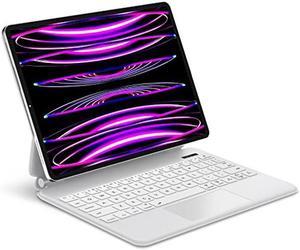 Magic Keyboard iPad Pro 11 Compatible with iPad Pro 11inch 4th 3rd 2nd 1st Gen iPad Air 5th 4th Generation 2022 2020  Ultra Slim Trackpad Backlit Keyboard for iPad Pro 11inch White