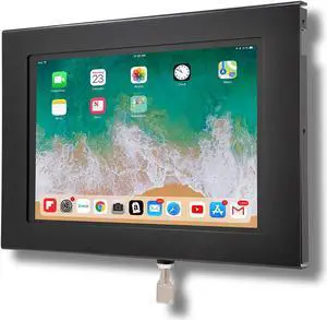 TABcare Locking Security Metal Case for Apple iPad Pro 11" 1st, 2nd, 3rd, 4th gen. for Kiosk, POS, Store, Show Display (Black, iPad Pro 11 1/2/3/4)