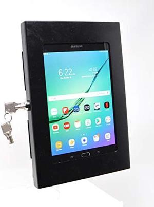 TABcare Locking Anti-Theft Metal Case for Samsung Galaxy TAB A 8.4 SM-T307 for Kiosk, POS, Store, Show Display, Time Clock (TAB A 8.4 2020, Black)