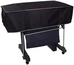 The Perfect Dust Cover, Black Nylon SHORT Cover Compatible with HP DesignJet T630 and HP DesignJet T650 Large Format Wireless Plotter 36-IN Printers, Anti Static Waterproof Cover by Perfect Dust Cover