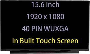 wzqrps 5D10W69930 5D10W69931 5D11B38235 Replacement Laptop FHD 40 pin LCD Touch Screen Digitizer Display Panel for Lenovo Ideapad 5 15ARE05 15IIL05 5-15ITL05 81YK R156NWF7 R2 NV156FHM-T07