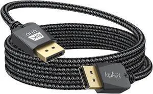 XiAyriky DisplayPort Cable 10FT 10-Pack, 8K DisplayPort 1.4 Cable 240Hz, DP to DP 1.4 Cable, 8K 4K Display Port Cable[(32.4Gbps, HDR10, 8K@60Hz, 4K@144Hz,4K@240Hz)]  for PC Gaming Monitor