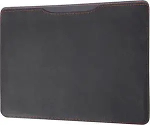YuKa MacBook Sleeve Case, Genuine Leather, Made in Japan, Simple, Slim, Soft (Air/Pro 13-Inch)