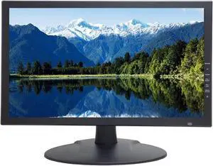 101AV 18.5 LED Security Monitor Accept downscaled Ultra HD 4K Image on HDMI & Standard Composite on BNC Input/Output, Build in Speaker, VESA Mount for CCTV Camera DVR Home Office 24/7 Surveillance
