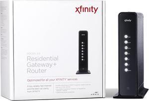 ARRIS DOCSIS 3.0 Residential Gateway with 802.11n/ 4 GigaPort Router/ 2-Voice Lines Certified with Comcast (TG862G-CT)