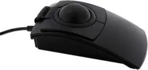 X-keys L-Trac Black Trackball Mouse with Laser Tracking Technology, Made in USA