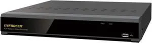 Seco-Larm DRN-104-2TB Enforcer 4K Network Video Recorder, 4 Channels, 2TB HDD, Plug-and-Play, Built-in PoE Ports, Tri-Stream Encoding, Live View Recording and Playback, AI Functions Supported
