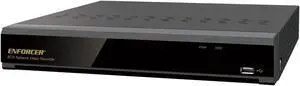 Seco-Larm DRN-108-2TB Enforcer 8-Channel 4K Network Video Recorder, 2TB HDD, Compatible with up to 8MP (4K) IP Cameras, Plug-and-Play, Built-in PoE Ports, Tri-Stream Encoding, AI Functions Supported