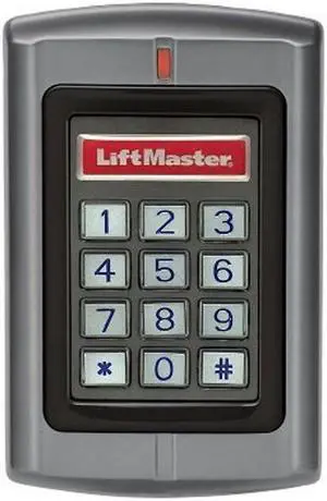 LiftMaster KPR2000 KeyPad/Card Reader Weigand or Stand Alone 2000 User