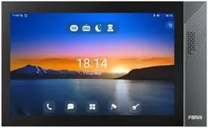 Fanvil - SIP Indoor Unit, 2 SIP Lines, Android 9.0,10.1" Color Touchscreen,HD Audio,Builtin2W Speaker