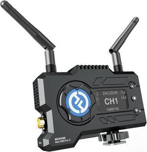 Hollyland Mars 400S PRO II Wireless SDI HDMI Video Single Receiver, 0.07s Latency 450ft Range, 4 APP Monitoring, 1080p 12Mbps 5G Transmission System for Live Streaming Videography Filmmaking