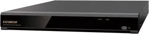 Seco-Larm DRN-116-4TB Enforcer 16-Channel 4K Network Video Recorder, 4TB HDD, Compatible with up to 8MP (4K) IP Cameras, Plug-and-Play, Supports up to 2 HDDs, Tri-Stream Encoding, 8 Sensor Inputs