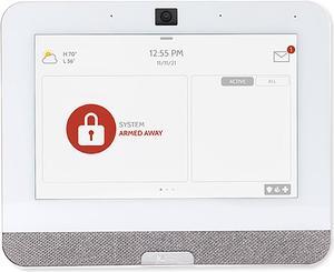 Qolsys IQP4001 IQ Panel 4, PowerG + 319.5 MHz (Verizon), White