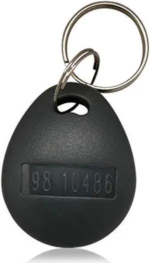 100 pcs 26 Bit AuthorizID Thick Proximity Key Fobs Weigand Prox Keyfobs Compatable with ISOProx 1386 1326 H10301 Format Readers. Works with The vast Majority of Access Control Systems