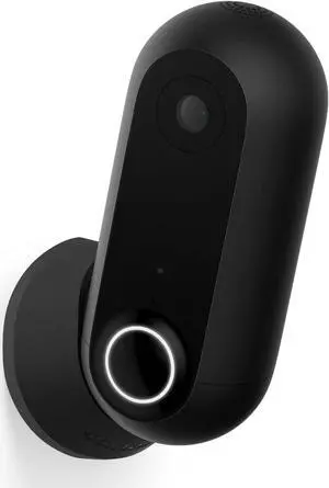 Canary Flex Outdoor Indoor Home Security Camera | Weatherproof, Wire-Free or Plugged in, 2-Way Talk, Person Detection, Motion Alert, Compatible with Alexa, Google Assistant, Baby Monitor, WiFi IP