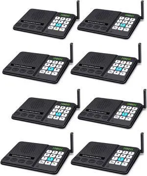 8 Pack Intercom System for Home Business House Office