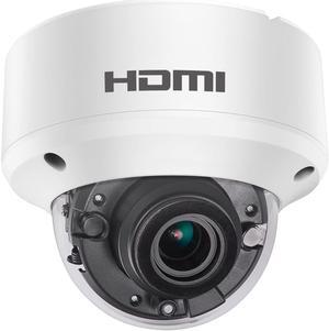 LINOVISION 5MP HDMI Security Camera with HDMI or VGA Output, Display HD Video Directly on TV or HDMI Monitor Without Delay, HDTVI Loopout for Continuous Recording in DVR, 2.8mm Fixed Lens