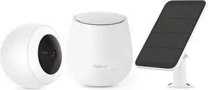 Noorio Home Security System with Solar Panel x1, B311 Camera x1, Smart Hub x1