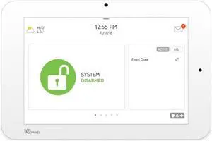 Qolsys QS9201-1208-840 IQ Panel 2 Plus, Verizon LTE, PowerG, S-Line 319.5 MHz