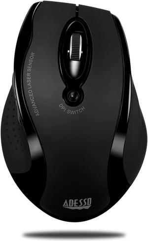 Adesso iMouse G25 - Wireless Ergonomic RF Laser Mouse