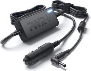 CAR Charger for Dell Latitude Laptop: Compatible with 7480 E5450 E5470 E5570 E6400 E6410 E6420 E6430 E7440 E7450 E7470 5480 5580 D630 D09RM 28F6C H536T ADP-90ND CD90V190-00 Replacement
