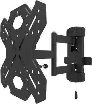 Kanto RV250G Full Motion TV Wall Mount | Includes 2 Wallplates | Galvanized to Prevent Rust | Locking Arm for RVs and Boats | Supports 26" - 42" TVs up to 40 lb | Black