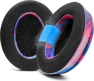 WC Freeze for Arctis Nova - Hybrid Fabric Cooling Gel Replacement Earpads for Arctis Nova Pro Wired, Nova 7, 5, 4, 3, 1 - Made by Wicked Cushions (Does Not Fit Nova Pro Wireless) | Speed Racer