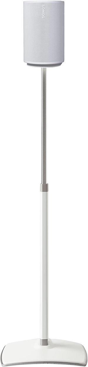 Sanus Height-Adjustable Speaker Stand for Sonos Era 100(tm) (White) - WSSE1A1-W2