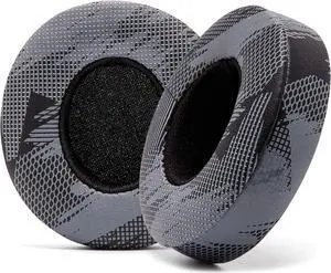 WC Extra Thick Replacement Earpads for Beats Solo 2 & 3 by Wicked Cushions - Ear Pads for Beats Solo 2 & 3 Wireless ON-Ear Headphones - Soft Leather, Luxury Memory Foam, Strong Adhesive | Anthracite