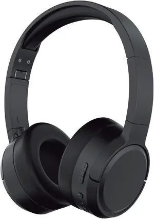 JaM Travel ANC Active Noice Cancelling Headphones, 24 Hours Playtime, Black