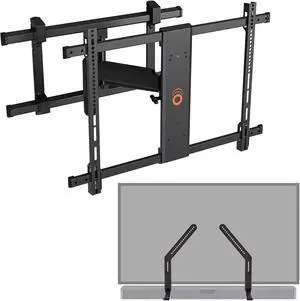 ECHOGEAR XL Full Motion TV Mount & Soundbar Mounting Bracket