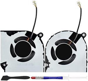 S-Union New CPU+GPU Cooling Fan Replacement for Nitro 5 AN515-43, AN515-54, AN517-51, Acer Nitro 7 AN715-51 Series Game Laptop (with Thermal Paste and Spatula)