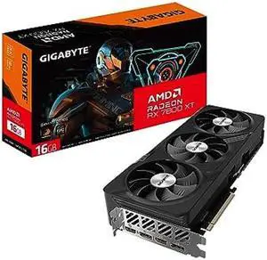 GIGABYTE Radeon RX 7800 XT Gaming OC 16G Graphics Card, 3X WINDFORCE Fans 16GB 256-bit GDDR6, GV-R78XTGAMING OC-16GD Video Card