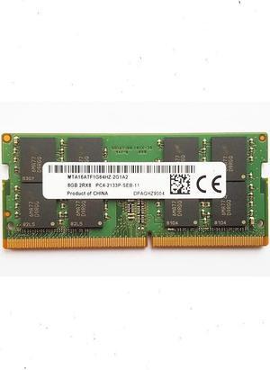Micron DDR4 SODIMM (1 x 8GB 2133MHz (MTA16ATF1G64HZ-2G1A2) SODIMM)