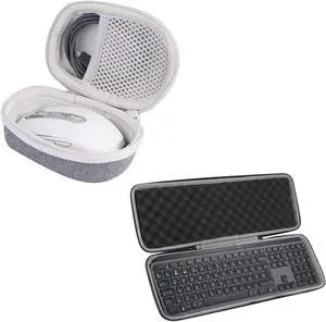 Hard case for LogitechMX Anywher 3 Mouse + MX Keys Keyboard